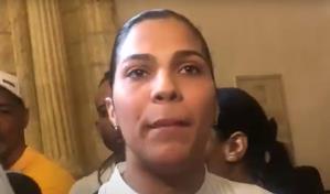 Desvinculados del CEA protestan en la Catedral durante misa por aniversario de Bienes Nacionales