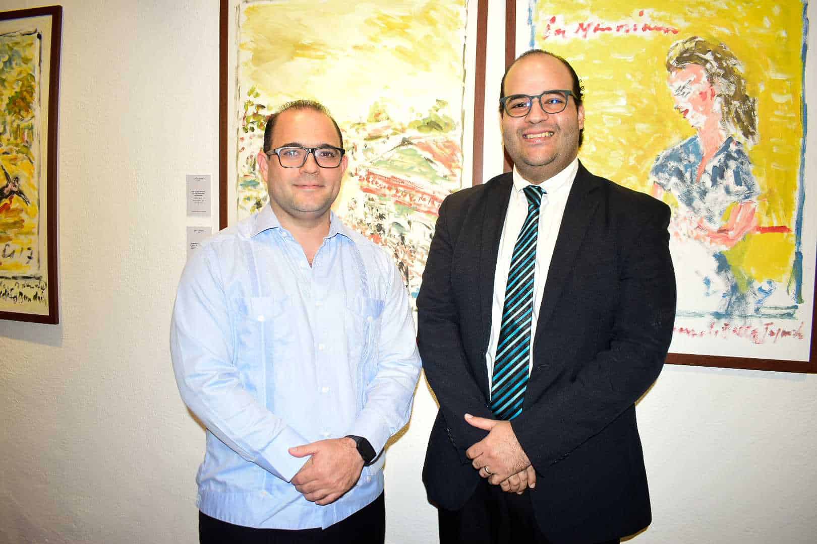 Milton Machado y Nelson Arriaga.