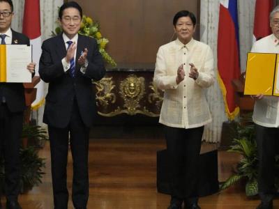 Filipinas y Japón dispuestos a concluir pacto de defensa militar