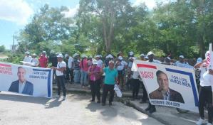 Promotores de la reelección aprovechan actividad de Abinader para pedir cuatro años más