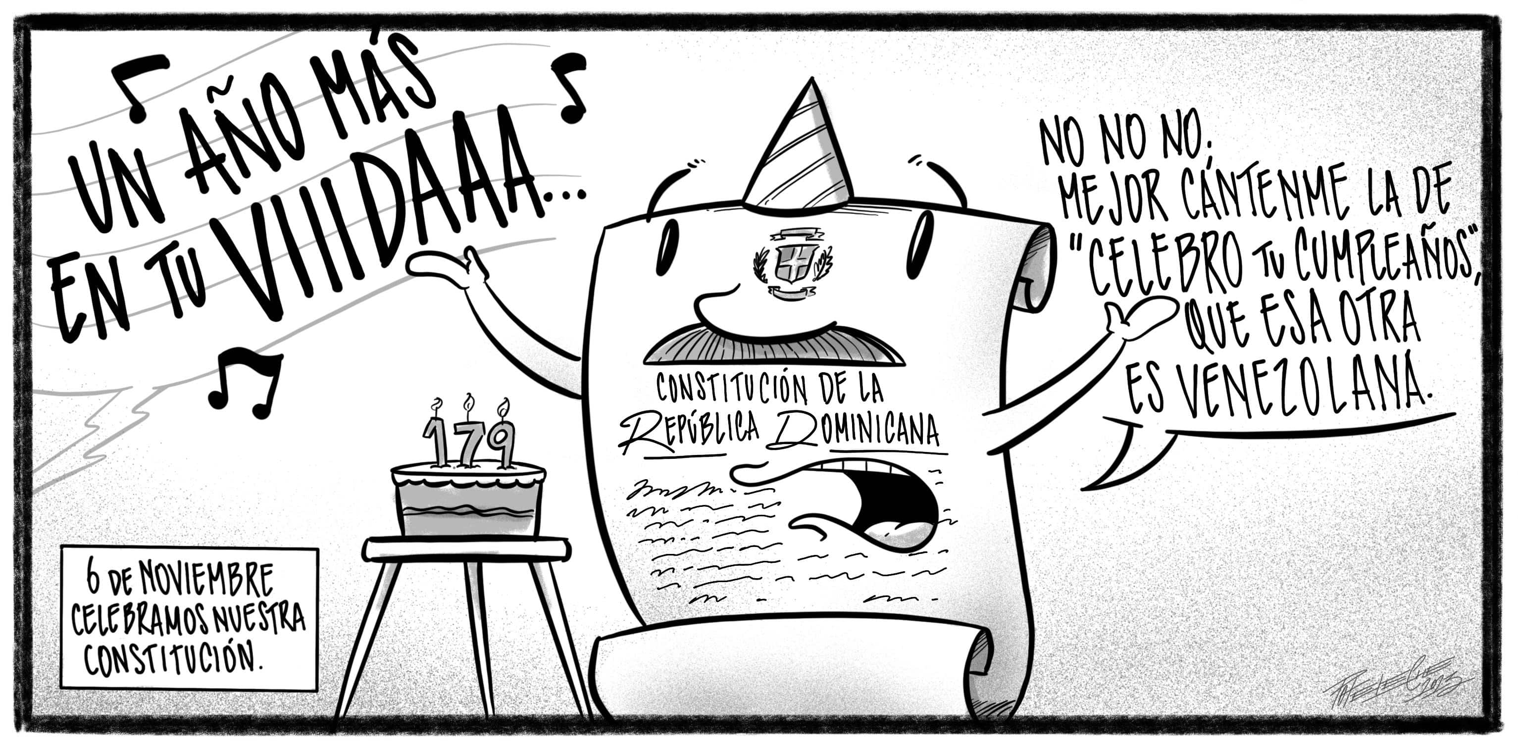 Caricatura de Noticiero Poteleche 6 noviembre 2023