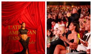 Así fue el extravagante look de Tokischa en los Latin American Fashion Awards