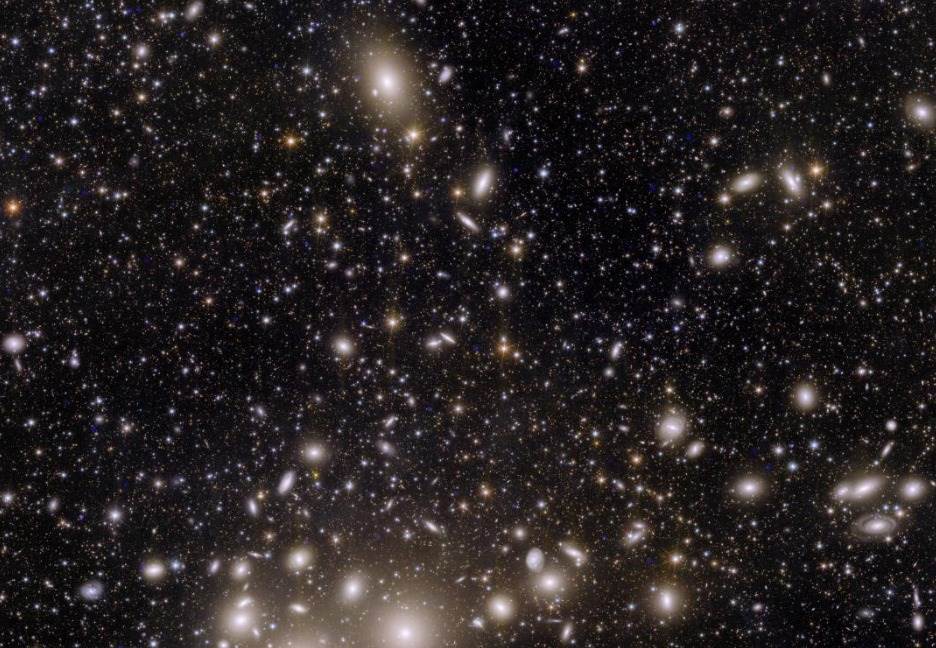 El cúmulo de galaxias de Perseo.<br><br>