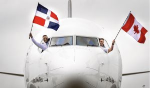 Arajet inaugura nueva ruta entre Montreal y Santo Domingo