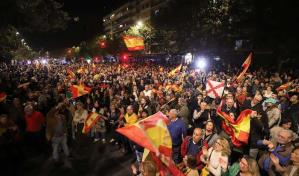 Cientos de manifestantes cortan el centro de Madrid en protesta por una posible amnistía