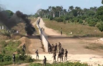 Gobierno considera una provocación protestas de haitianos en la frontera