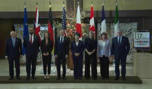 El G7 aboga por pausas humanitarias en Gaza y reafirma su apoyo a Ucrania