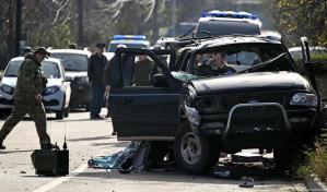 Ucranianos matan en un atentado con bomba a un criminal de guerra prorruso