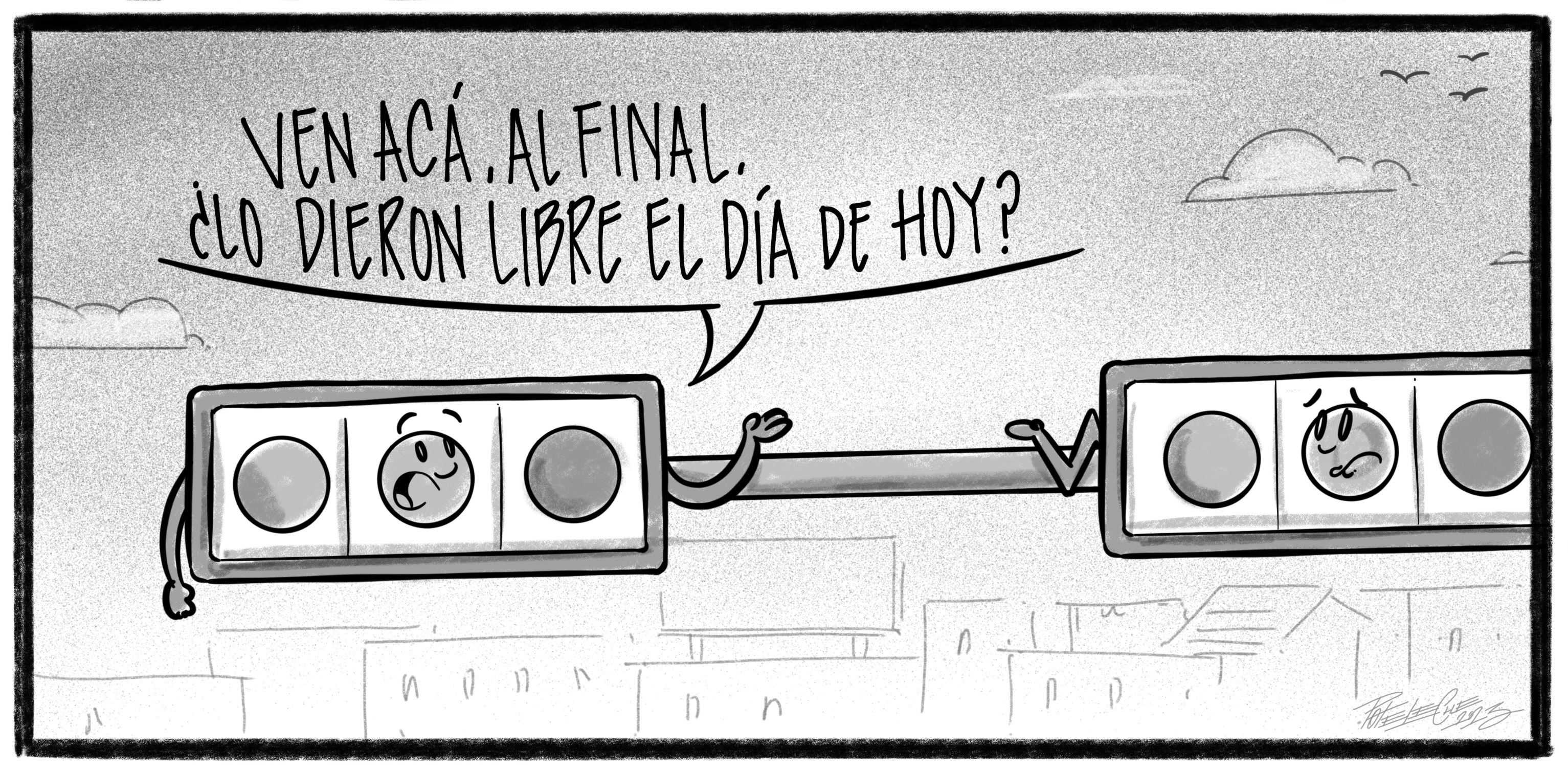 Caricatura de Noticiero Poteleche 9 noviembre 2023