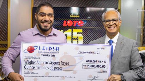 Leidsa entregó RD$ 15 millones a millonario - Diario Libre