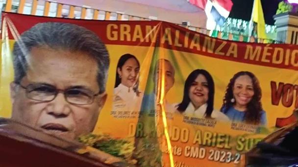 En el primer boletín del CMD, Waldo Ariel Suero obtiene el 69 % de los votos y se perfila como ganador