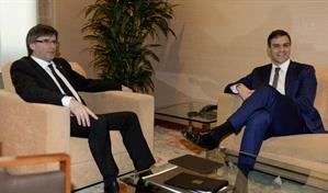 El líder independentista catalán Puigdemont anuncia que retira su apoyo a Pedro Sánchez