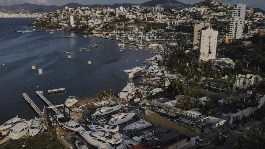 Declaran fin de emergencia en Acapulco pese a que persiste crisis por la devastación de huracán Otis