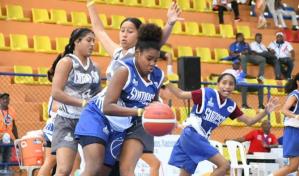 Metropolitana I y II y Cibao Norte y Sur, a semifinales del basket femenino de los Juegos Escolares