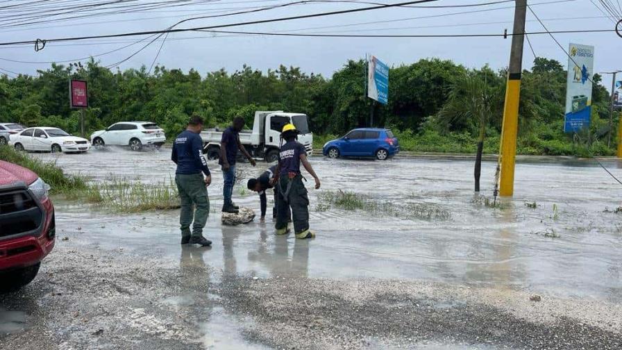 Emiten advertencia de riesgo para localidades de Punta Cana por aguaceros