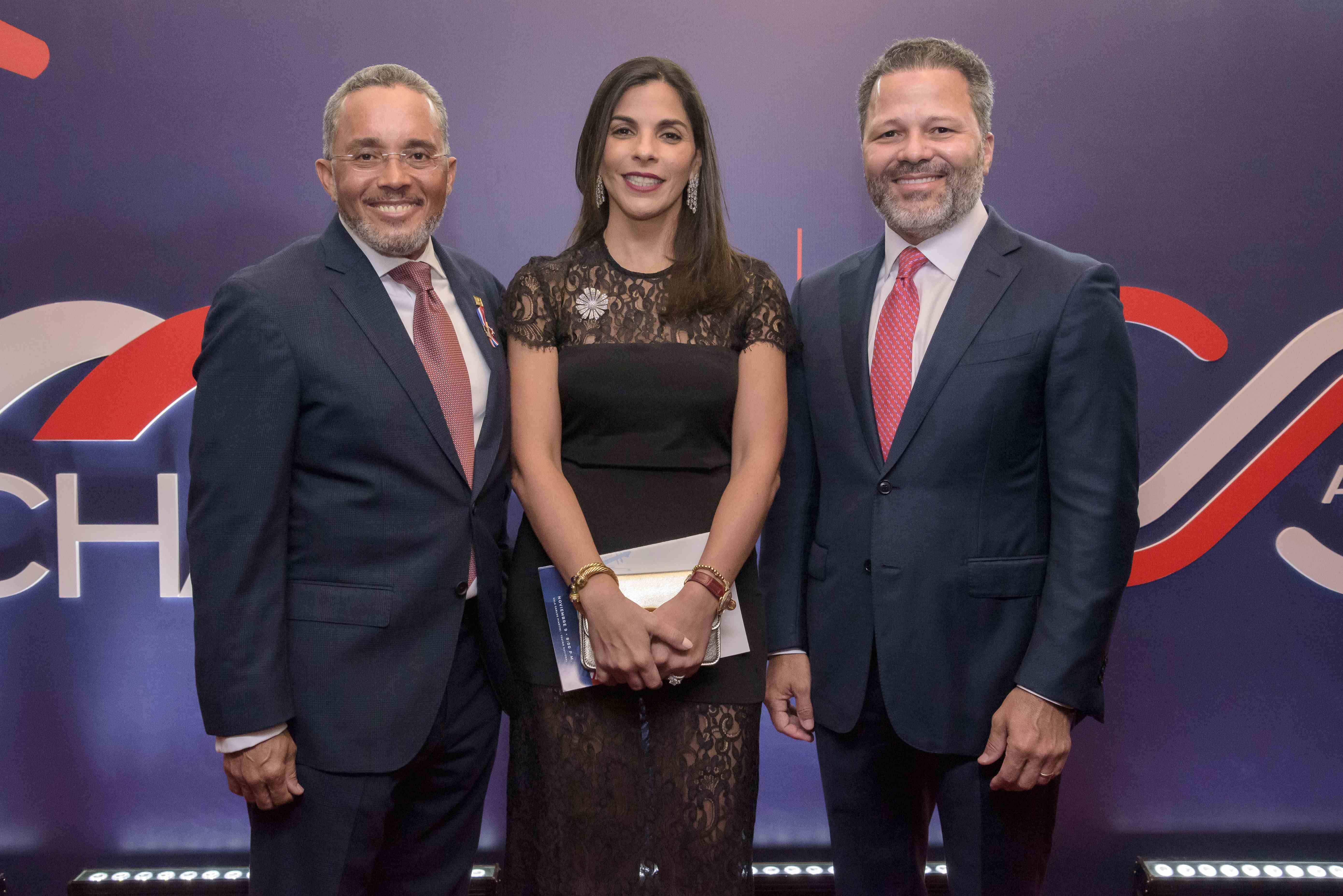 Ramón Ortega, Francesca Rainieri y Eduardo Cruz.