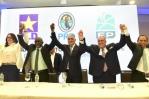 PLD, Fuerza del Pueblo y PRD presentan los detalles de la Alianza Rescate RD PLD, Fuerza del Pueblo y PRD presentan los detalles de la Alianza Rescate RD
