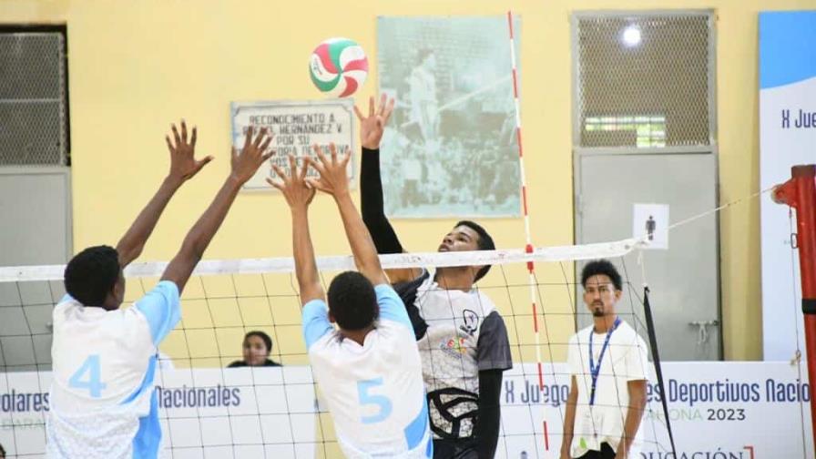 Nordeste y Cibao Norte jugarán la final voleibol masculino de los Juegos Escolares