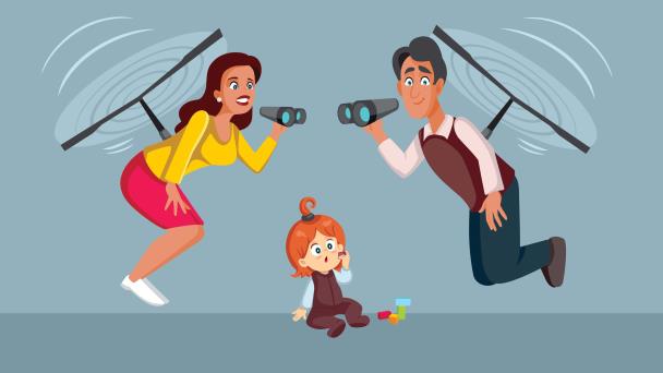 ¿Es malo ser un padre o madre helicóptero?