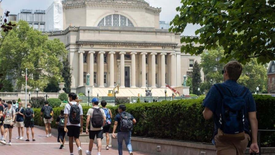 Universidad de Columbia suspende a estudiantes propalestinos y proisraelíes en EE.UU.