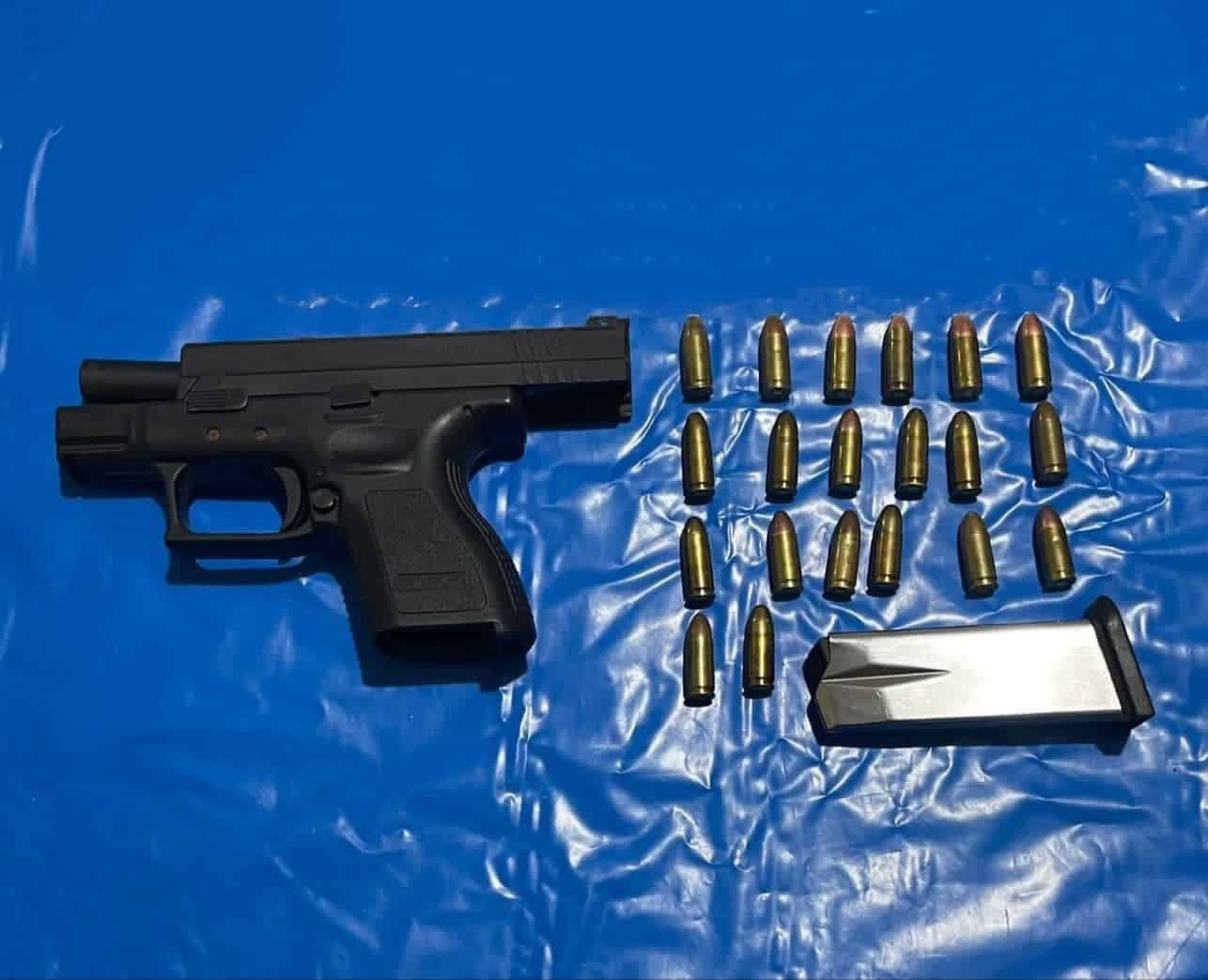 Objetos confiscados en los operativos 