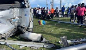 Accidente de tránsito deja una turista muerta y tres heridos en Bávaro