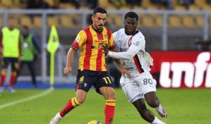 AC Milan vuelve a dejar ir una ventaja de dos goles y empata con el Lecce