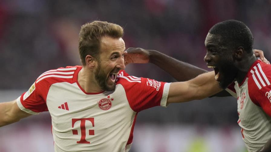 Harry Kane llega a 17 goles en la Bundesliga con doblete en triunfo del Bayern