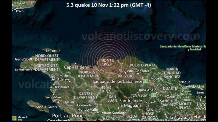Más de 50 sismos sentidos se han registrado en República Dominicana en lo que va de año