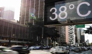 La ciudad de Sao Paulo registra una temperatura récord de 37,8 grados