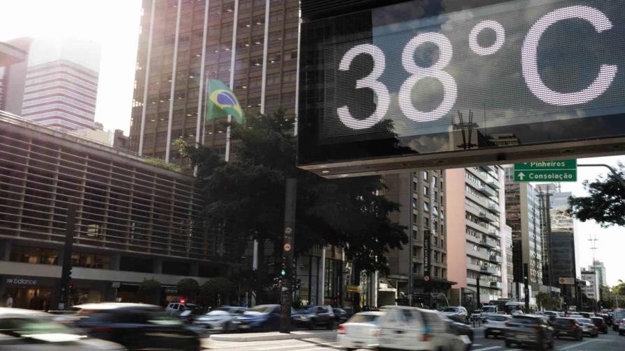 La ciudad de Sao Paulo registra una temperatura récord de 37,8 grados