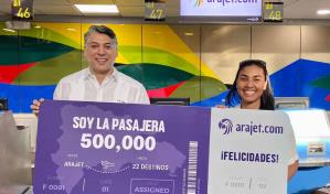 Aerolínea Arajet sobrepasa el medio millón de pasajeros transportados