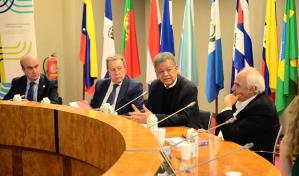 Leonel debate en Madrid sobre desafíos actuales de la región iberoamericana