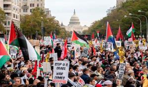 Miles de personas se concentran frente al Capitolio de EE.UU. en apoyo a Israel