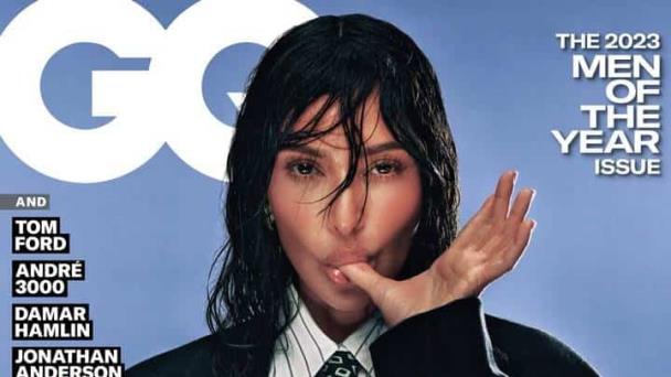 Kim Kardashian es nombrada Hombre del Año por la revista GQ