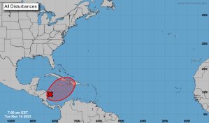 Advierten de fuertes lluvias para el fin de semana sobre República Dominicana