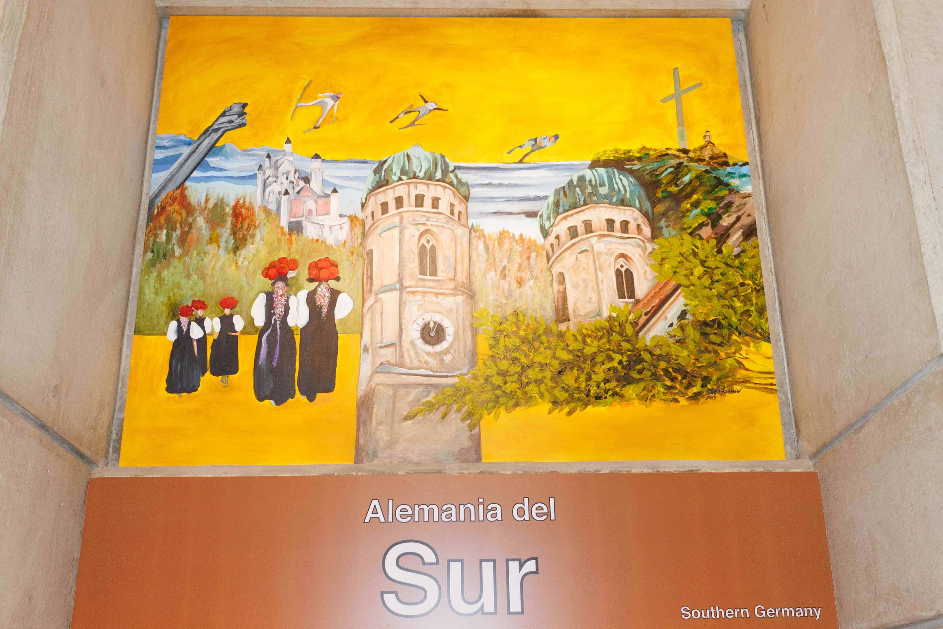 Alemania del Sur es una obra creada por Sole Fermín.