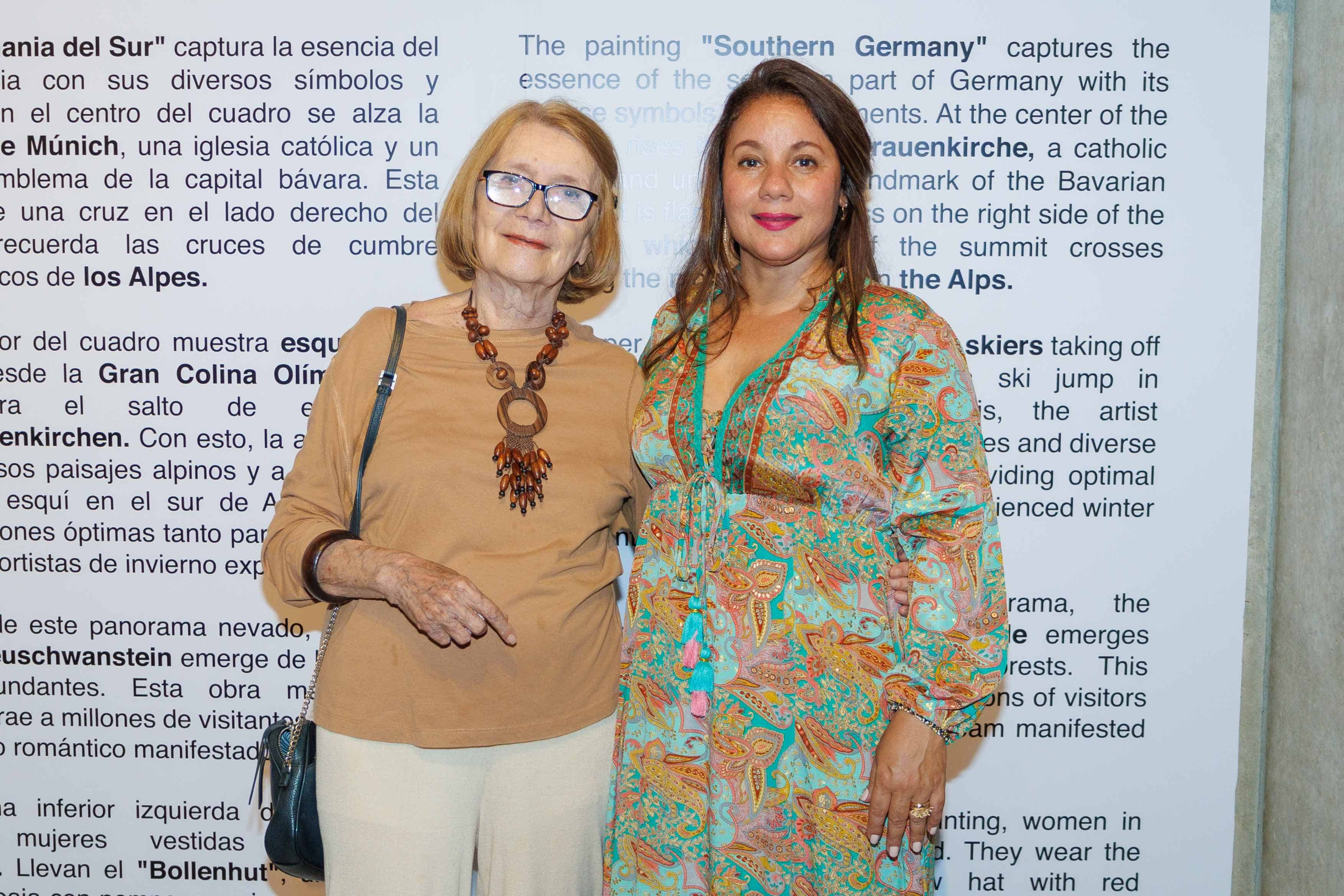 Marianne de Tolentino y Sole Fermín. 