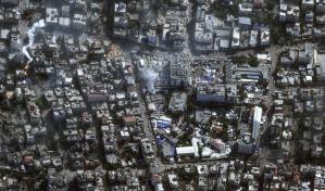 El hospital Al Shifa, escenario de intensos combates en Gaza