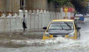 Temporal de lluvias deja inundaciones en La Habana