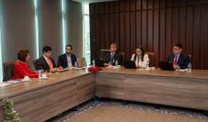 Ejecutivos de la banca múltiple informaron sobre el desempeño financiero a misión del FMI