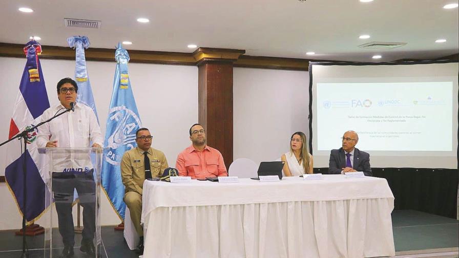 Agencias de la ONU imparten taller para fortalecer labores contra pesca ilegal en el país