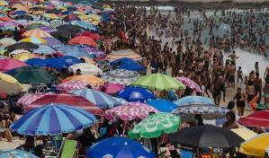 El verano austral aún no ha llegado a Brasil, pero en Río de Janeiro hace 41°C