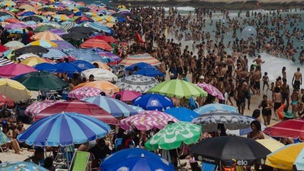 El verano austral aún no ha llegado a Brasil, pero en Río de Janeiro hace 41°C