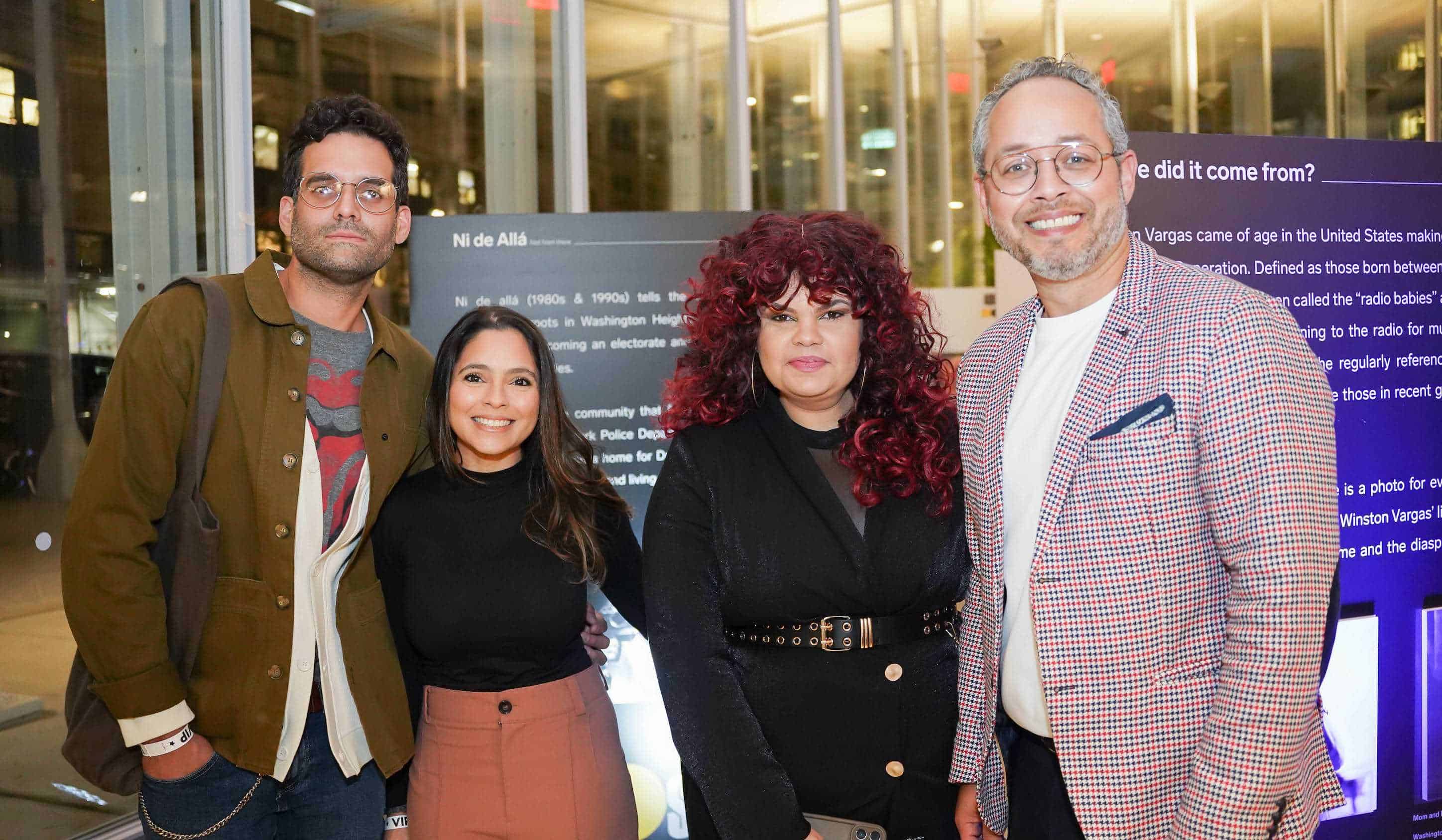 Jonathan Santos, Nathalie Toribio, Shirley Gomez y Carlos de Moya.