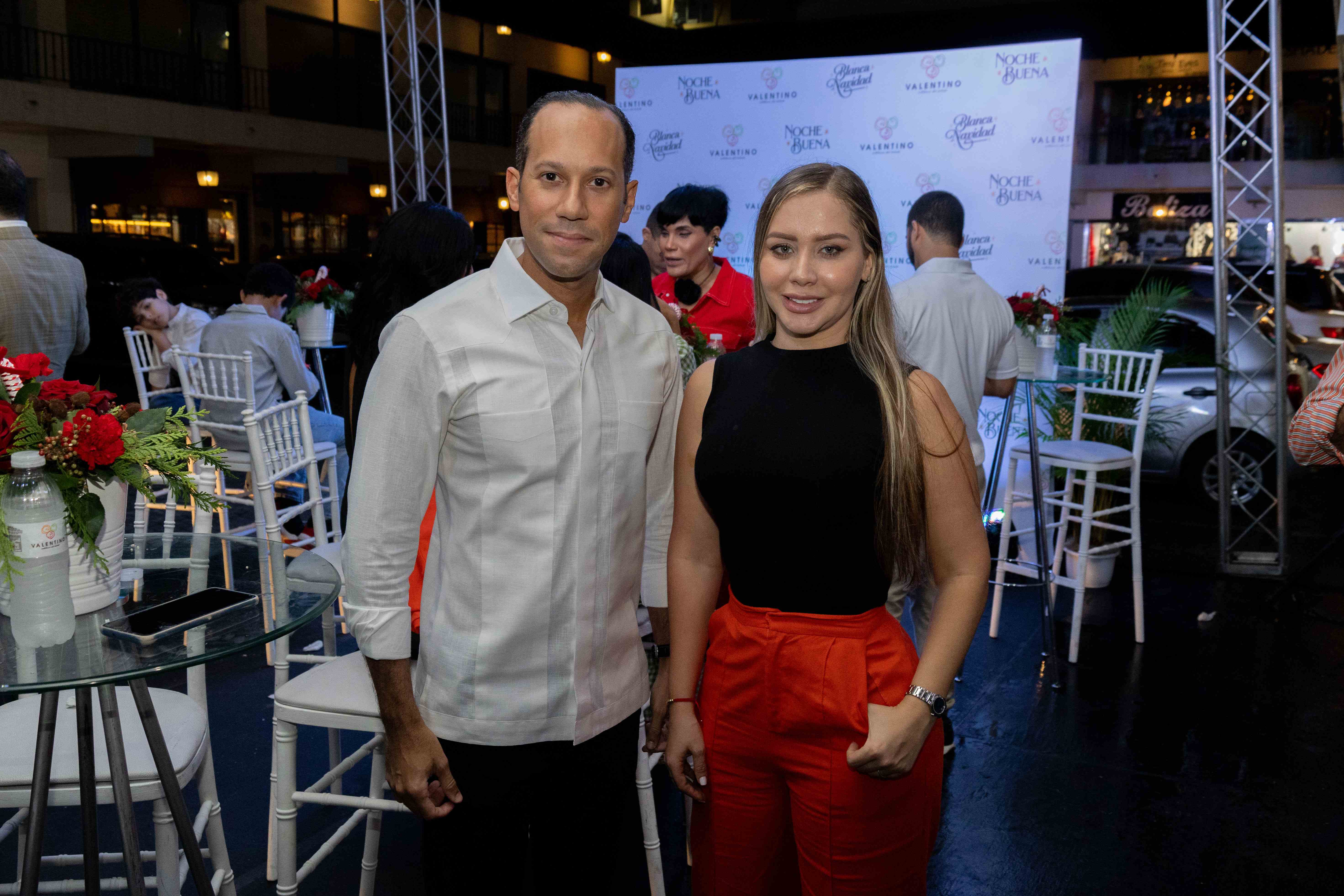 Enmanuel Román y Leidy Herrera.