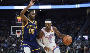 Isaiah Joe convierte sus 7 triples; Thunder condena a Warriors a 5ta derrota seguida