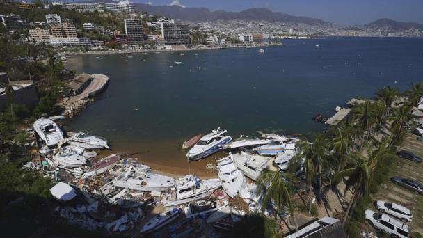 Reactivar el turismo, la prioridad de la población de Acapulco tras el huracán Otis