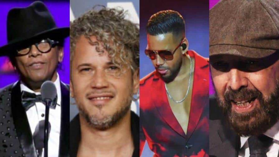 Dominicanos dejan su sello en los Grammy Latino