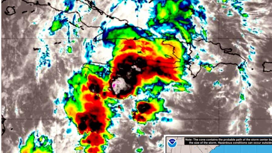 Campos nubosos de posible ciclón tropical producen aguaceros en RD y se intensificarán
